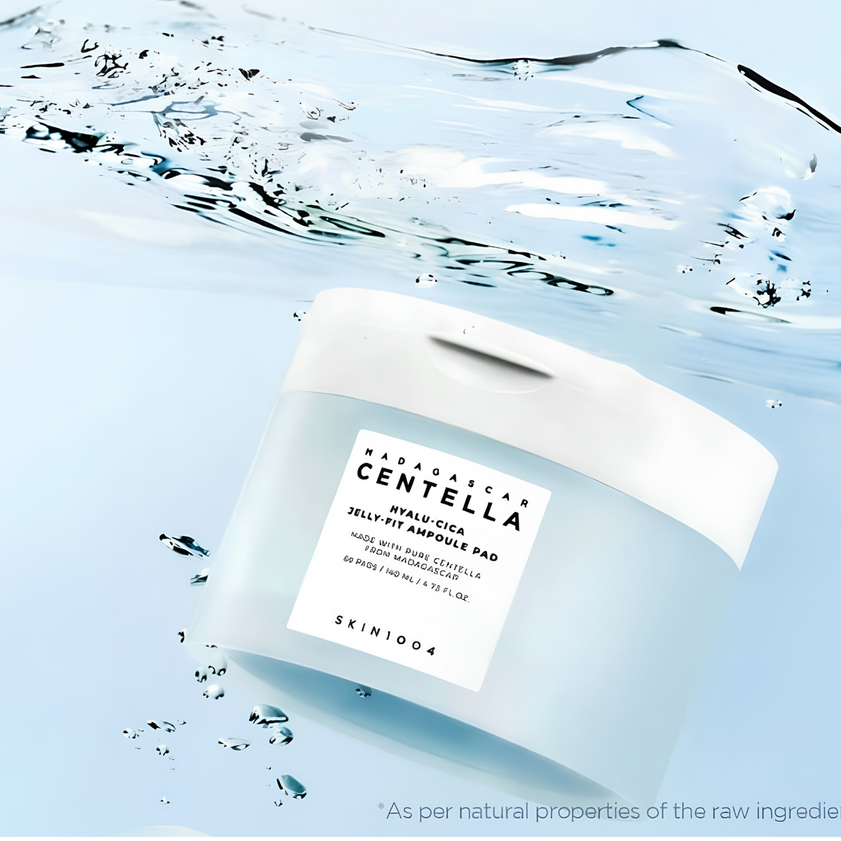 Skin1004 Madagascar Centella Hyalu-Cica Jelly-Fit Ampoule Pad (60 pads)