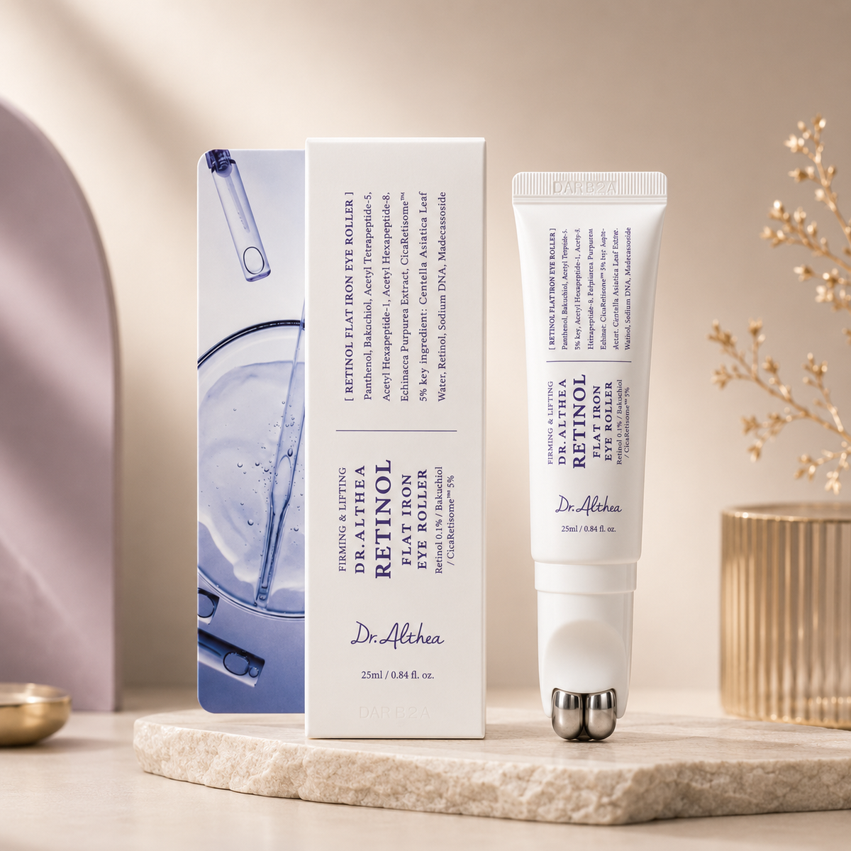 Dr. Althea Retinol Flat Iron Eye Roller (10 ml)