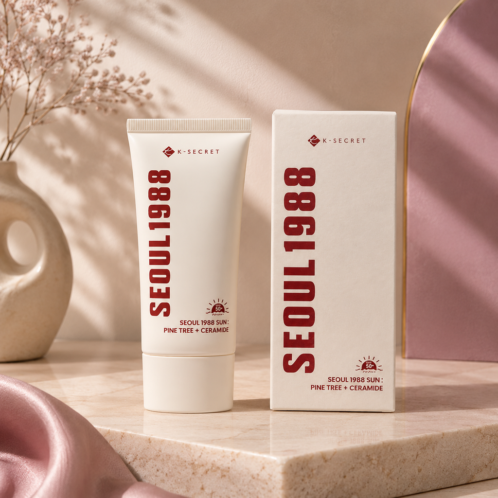K-Secret Seoul 1988 Sun Pine Tree + Ceramide (bloqueador solar)